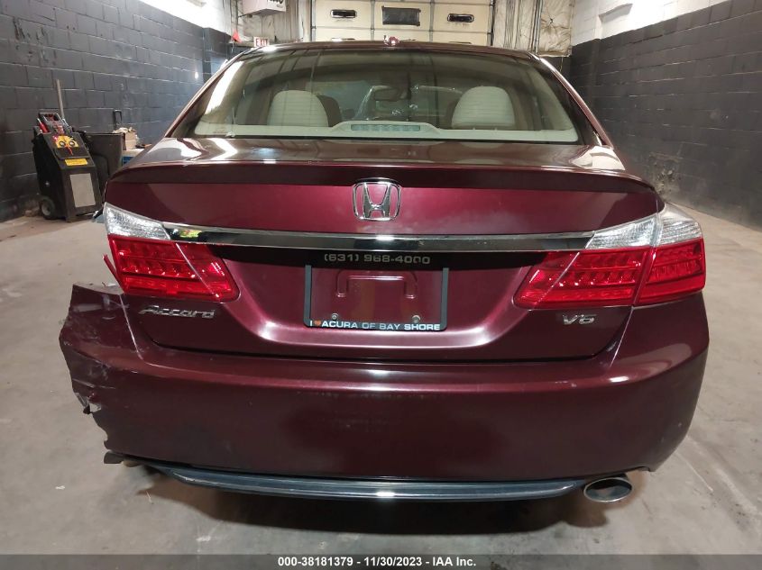 1HGCR3F87DA038831 2013 Honda Accord Ex-L V-6