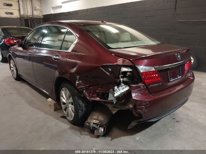 1HGCR3F87DA038831 2013 Honda Accord Ex-L V-6