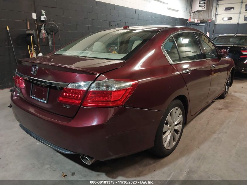 1HGCR3F87DA038831 2013 Honda Accord Ex-L V-6