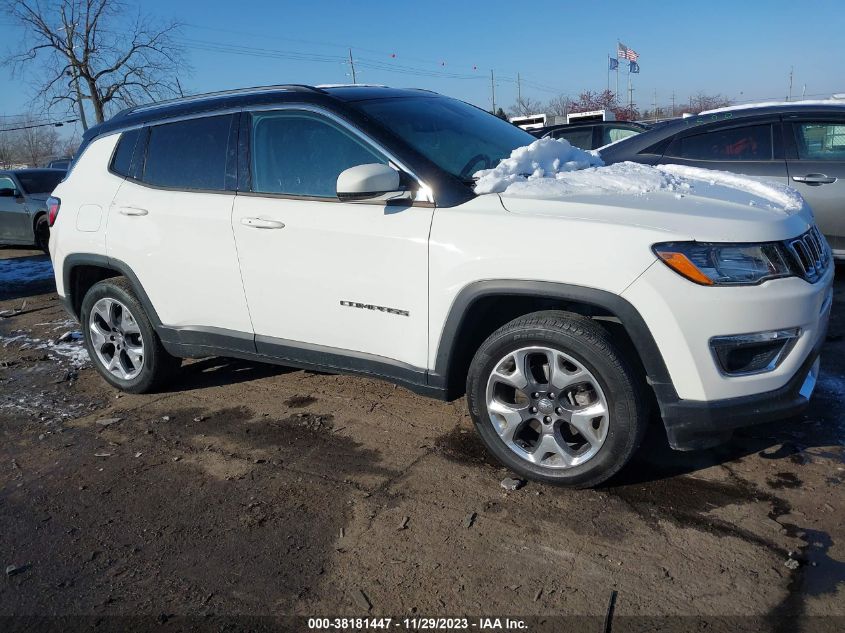 2021 Jeep Compass Limited 4X4 VIN: 3C4NJDCB8MT536467 Lot: 38181447