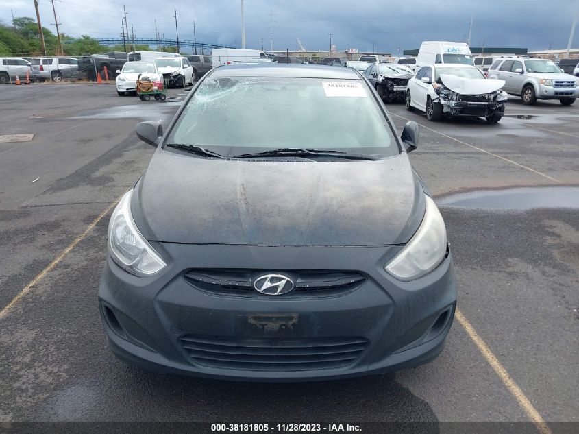 2016 Hyundai Accent Se VIN: KMHCT5AE9GU251674 Lot: 38181805