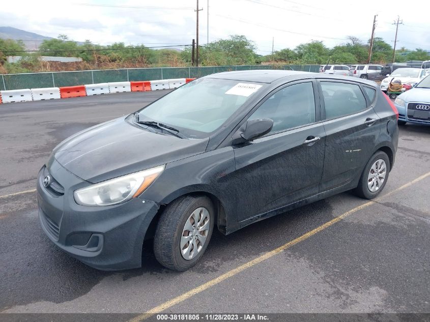 2016 Hyundai Accent Se VIN: KMHCT5AE9GU251674 Lot: 38181805