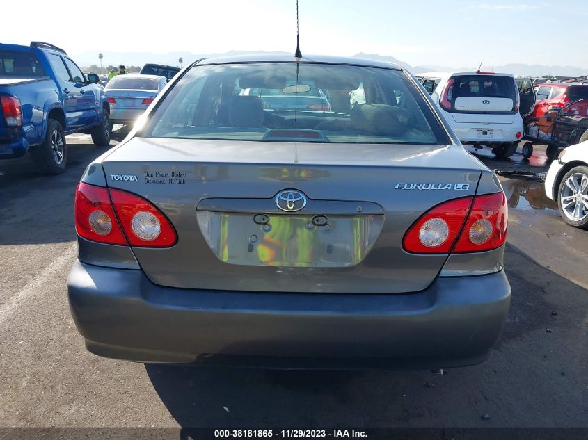 2006 Toyota Corolla Le VIN: 1NXBR32E56Z652506 Lot: 38181865