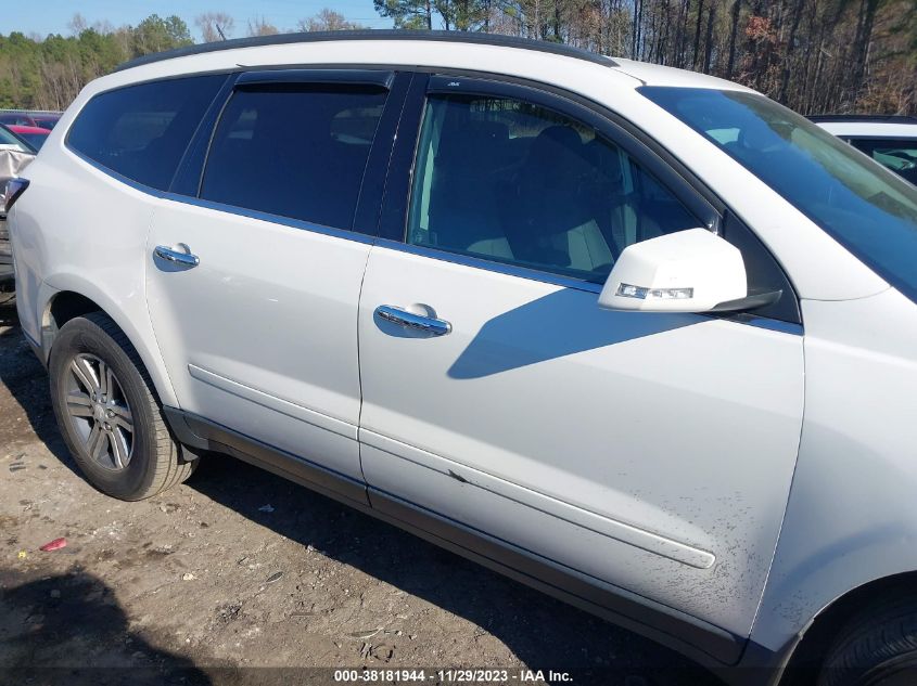 2015 Chevrolet Traverse 1Lt VIN: 1GNKRGKDXFJ257345 Lot: 38181944