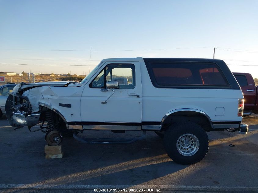 1996 Ford Bronco U100 VIN: 1FMEU15N7TLB65885 Lot: 38181995