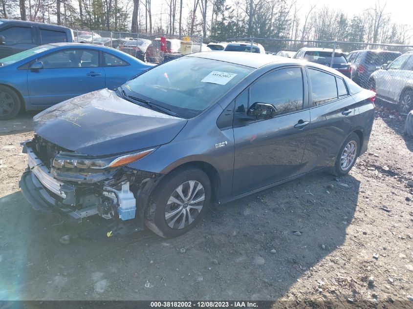 2022 Toyota Prius Prime Le VIN: JTDKAMFP4N3201410 Lot: 38182002