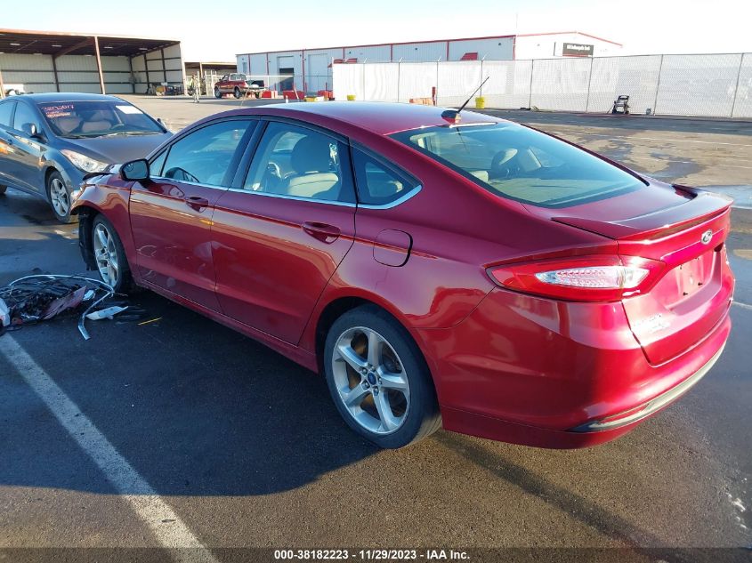 2016 Ford Fusion S VIN: 3FA6P0G76GR337698 Lot: 38182223