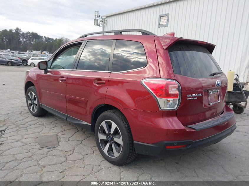 2017 Subaru Forester 2.5I Limited VIN: JF2SJARC6HH811521 Lot: 38182347