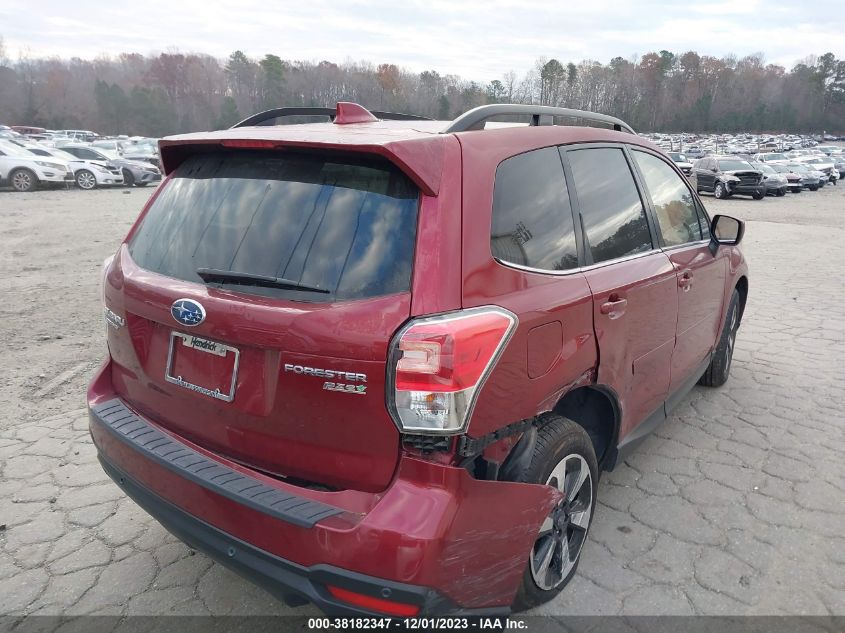 2017 Subaru Forester 2.5I Limited VIN: JF2SJARC6HH811521 Lot: 38182347