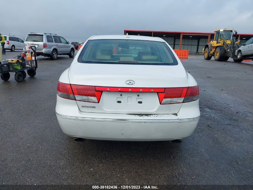 2009 Hyundai Azera Gls VIN: KMHFC46D39A351698 Lot: 38182436