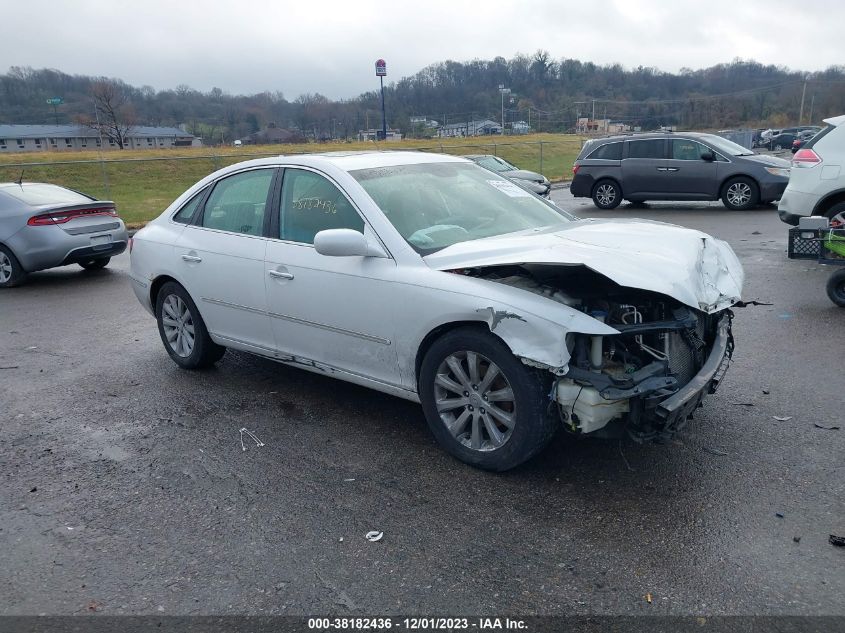 2009 Hyundai Azera Gls VIN: KMHFC46D39A351698 Lot: 38182436