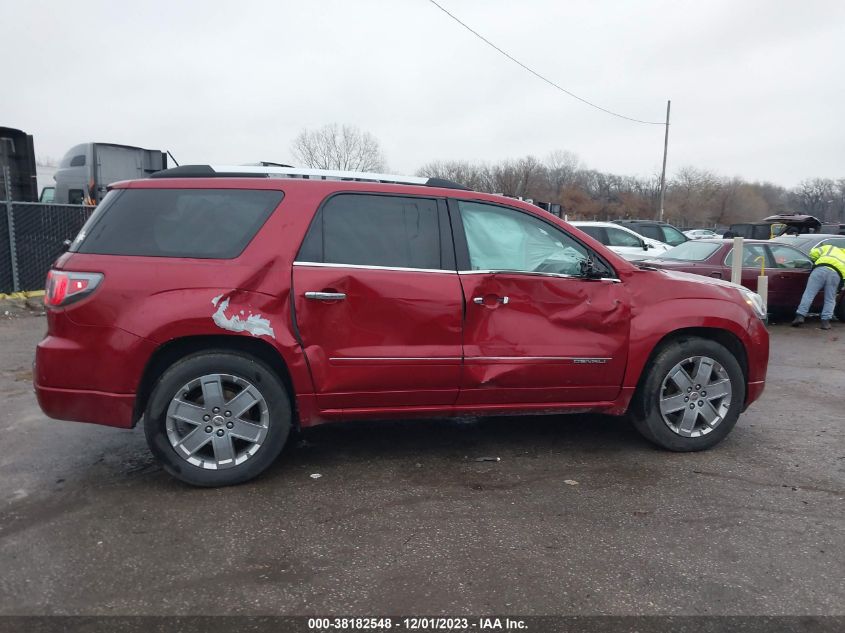 2014 GMC Acadia Denali VIN: 1GKKRTKD9EJ235955 Lot: 38182548