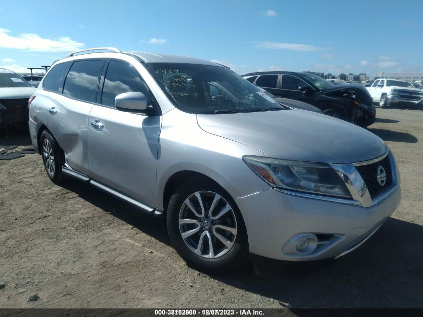 2015 Nissan Pathfinder S VIN: 5N1AR2MN8FC658082 Lot: 38182600