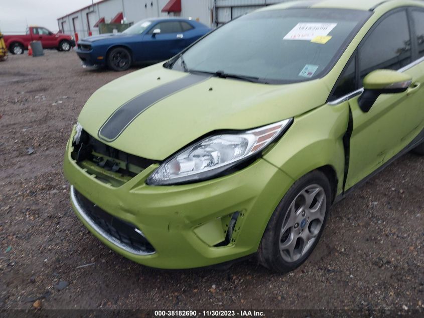 2012 Ford Fiesta Sel VIN: 3FADP4CJ8CM125246 Lot: 38182690