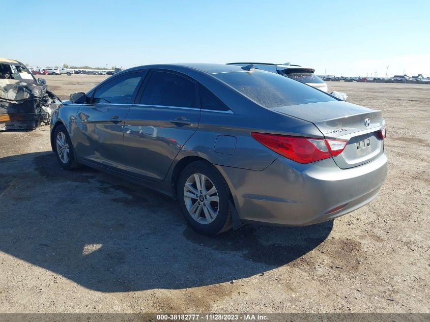 2013 Hyundai Sonata Gls VIN: 5NPEB4AC8DH676477 Lot: 38182777