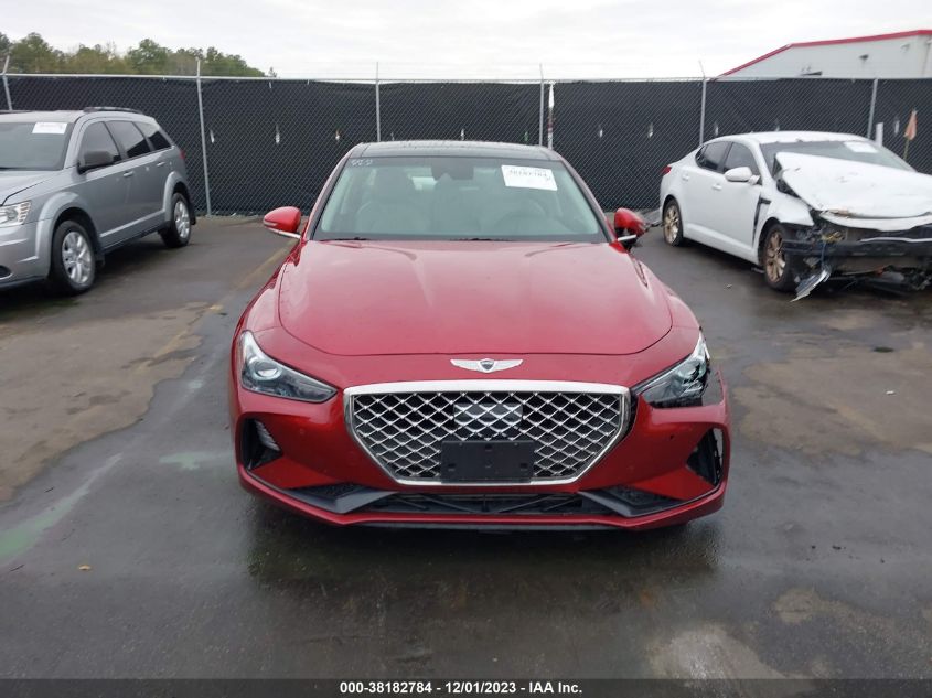 2020 Genesis G70 3.3T Rwd VIN: KMTG74LE1LU060957 Lot: 38182784