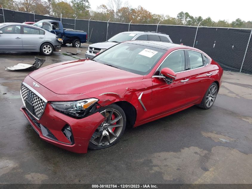 KMTG74LE1LU060957 2020 Genesis G70 3.3T Rwd