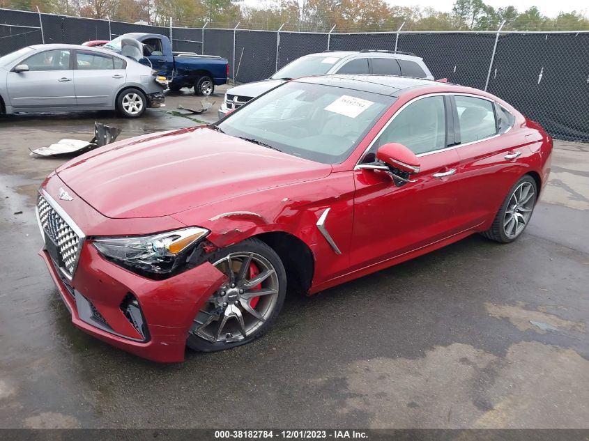 2020 Genesis G70 3.3T Rwd VIN: KMTG74LE1LU060957 Lot: 38182784