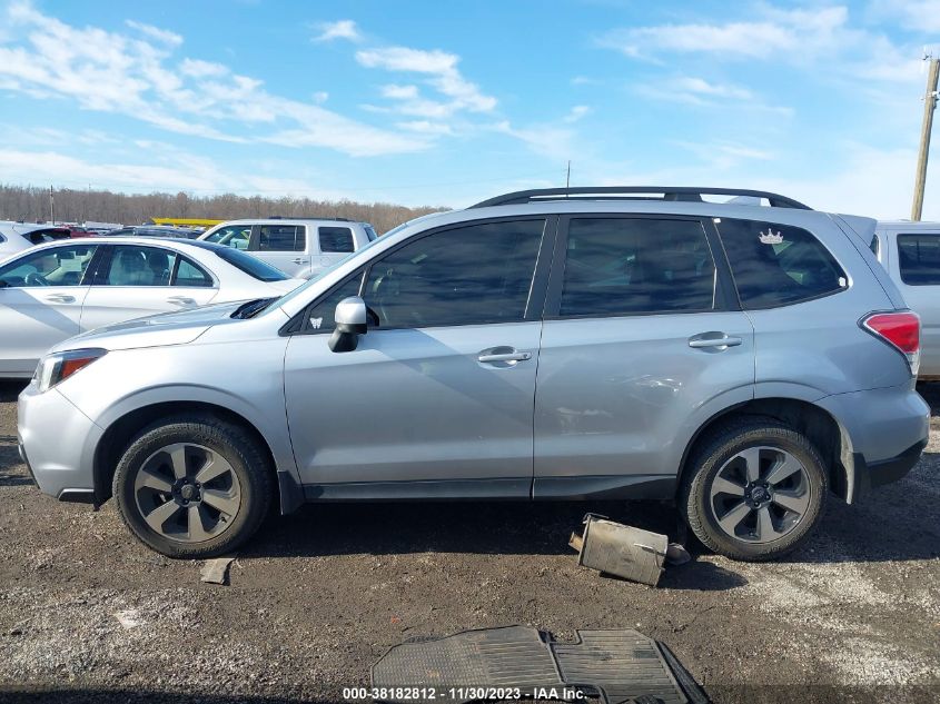 2018 Subaru Forester 2.5I Premium VIN: JF2SJAEC7JH456774 Lot: 38182812