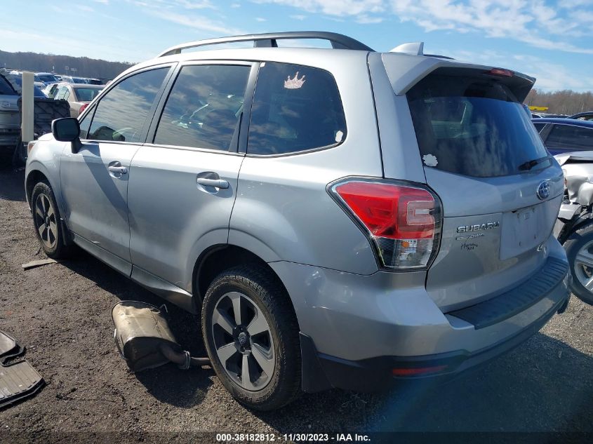 2018 Subaru Forester 2.5I Premium VIN: JF2SJAEC7JH456774 Lot: 38182812