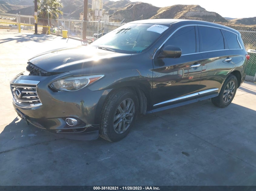 2013 Infiniti Jx35 VIN: 5N1AL0MM8DC313385 Lot: 38182821