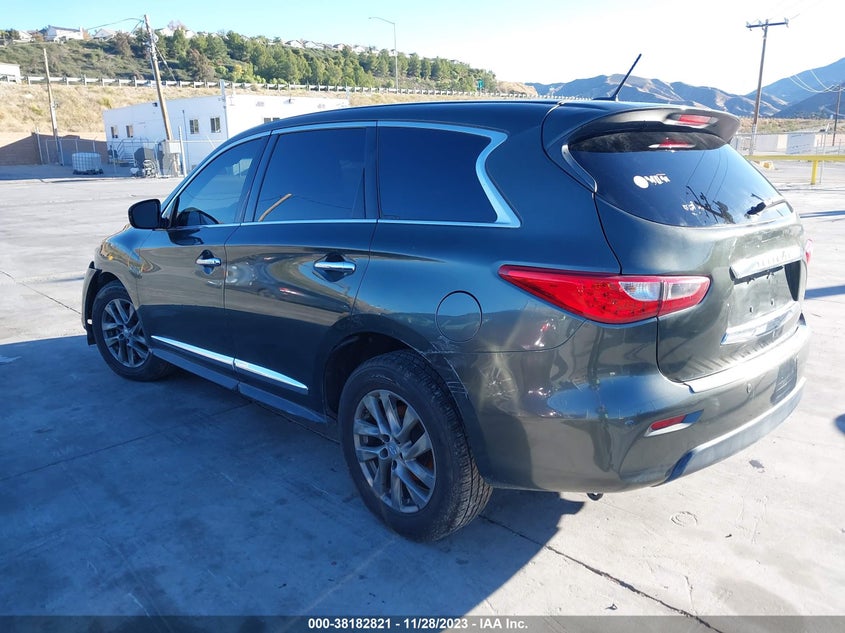 2013 Infiniti Jx35 VIN: 5N1AL0MM8DC313385 Lot: 38182821