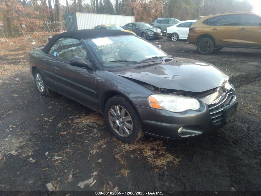 2005 Chrysler Sebring Touring VIN: 1C3EL55R35N552981 Lot: 38182865