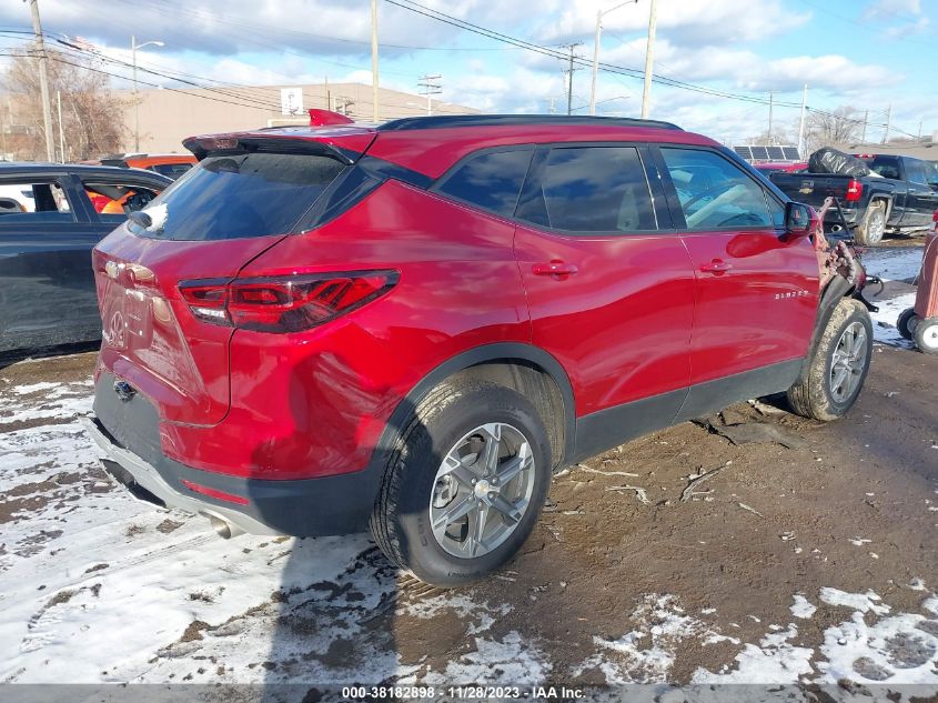 2023 Chevrolet Blazer Fwd 2Lt VIN: 3GNKBCR48PS132251 Lot: 38182898