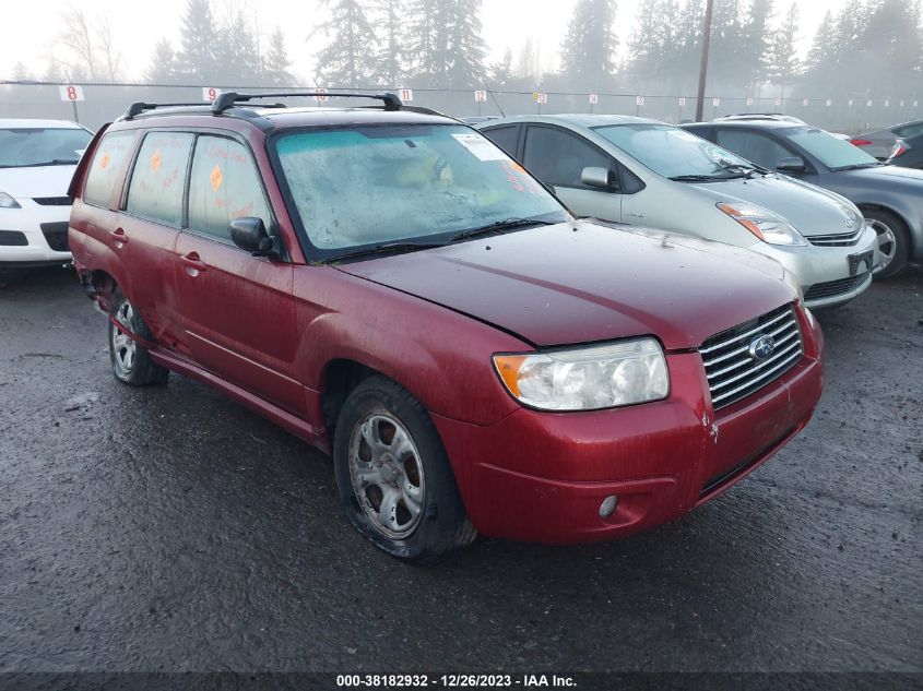 2007 Subaru Forester 2.5X/Sports 2.5X VIN: JF1SG63677H742338 Lot: 40357432