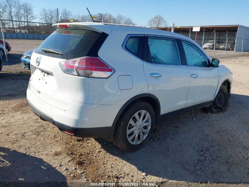 2015 Nissan Rogue S VIN: KNMAT2MT9FP566962 Lot: 38183101