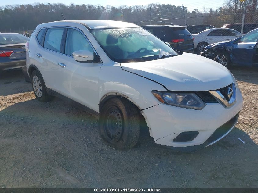 2015 Nissan Rogue S VIN: KNMAT2MT9FP566962 Lot: 38183101