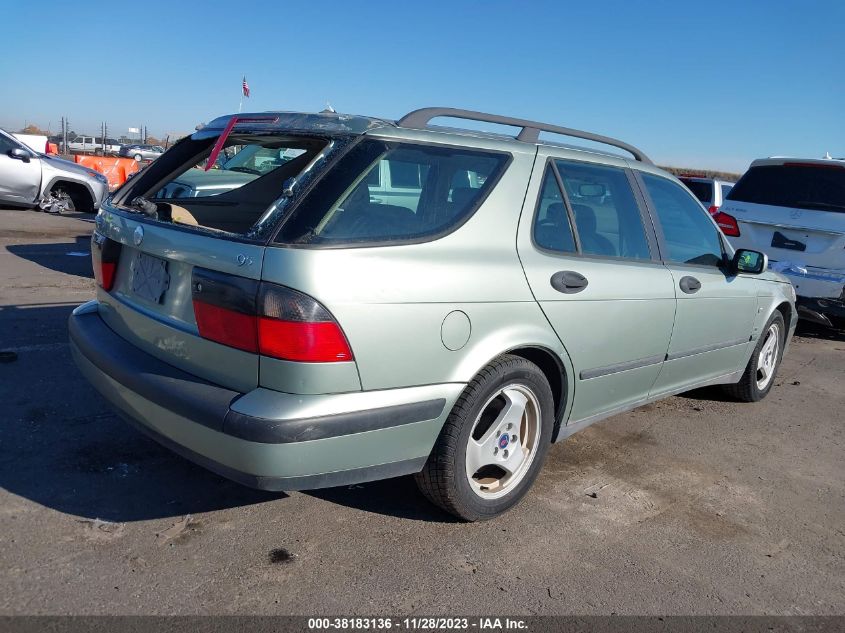 2001 Saab 9-5 Se VIN: YS3EF58Z113002384 Lot: 38183136