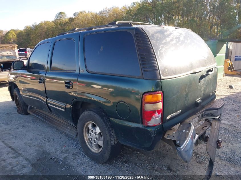 2003 Chevrolet Tahoe Lt VIN: 1GNEC13ZX3J126658 Lot: 38183198