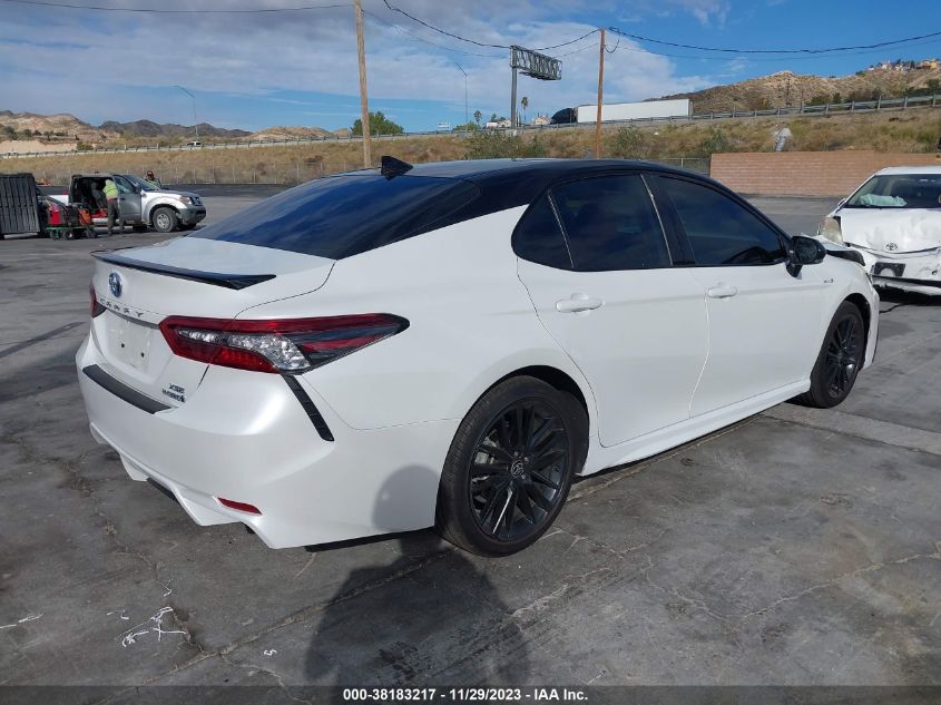 2021 Toyota Camry Xse Hybrid VIN: 4T1K31AK5MU029171 Lot: 38183217