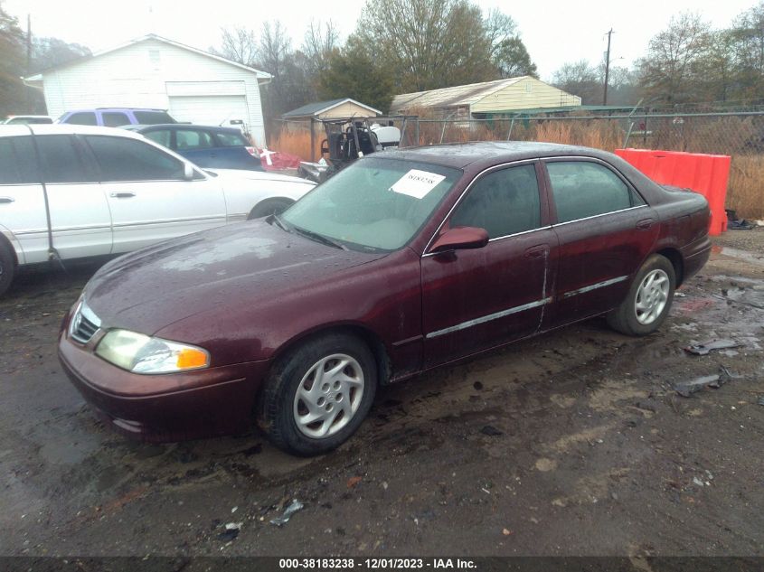 1YVGF22C2Y5136171 2000 Mazda 626 Es/Lx