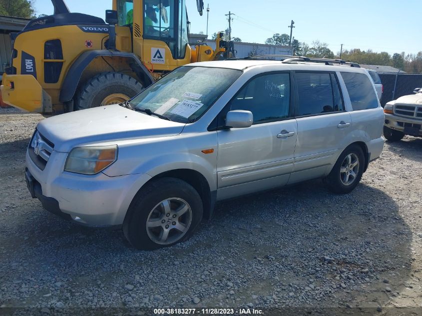 2006 Honda Pilot Ex VIN: 5FNYF28406B049584 Lot: 38183277