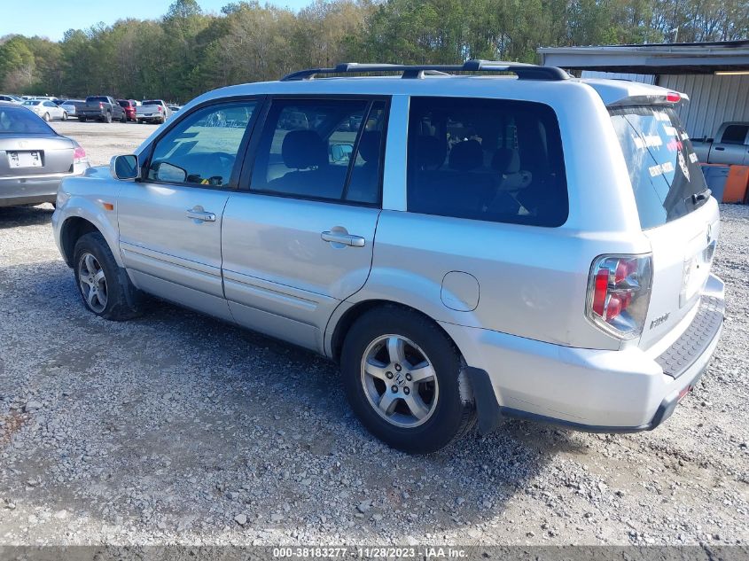 2006 Honda Pilot Ex VIN: 5FNYF28406B049584 Lot: 38183277