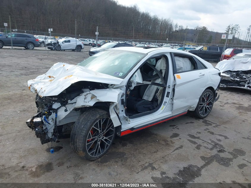 2022 Hyundai Elantra N Elantra N VIN: KMHLW4AK5NU007265 Lot: 38183621