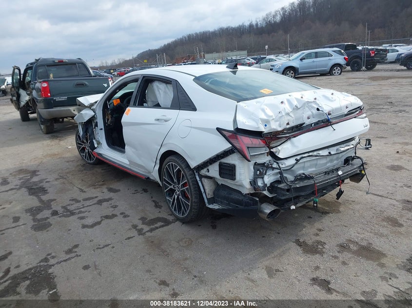 2022 Hyundai Elantra N Elantra N VIN: KMHLW4AK5NU007265 Lot: 38183621