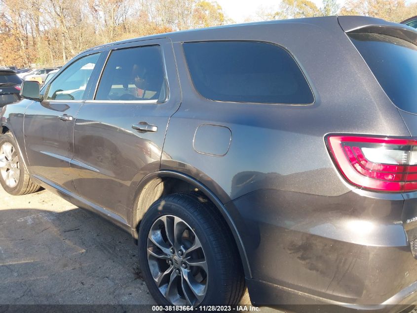 2019 Dodge Durango Gt Plus Rwd VIN: 1C4RDHDG3KC779347 Lot: 38183664