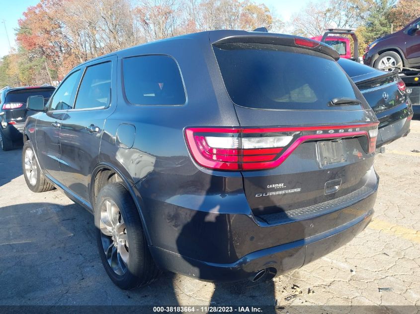 2019 Dodge Durango Gt Plus Rwd VIN: 1C4RDHDG3KC779347 Lot: 38183664