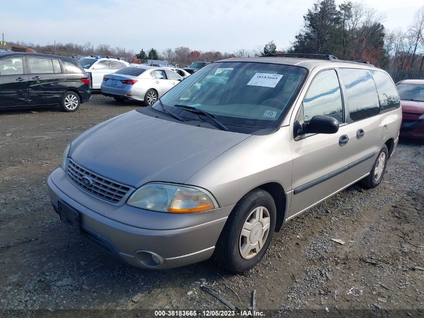 2002 Ford Windstar Lx W/120A/Lx W/130A VIN: 2FMZA51452BA62817 Lot: 38183665