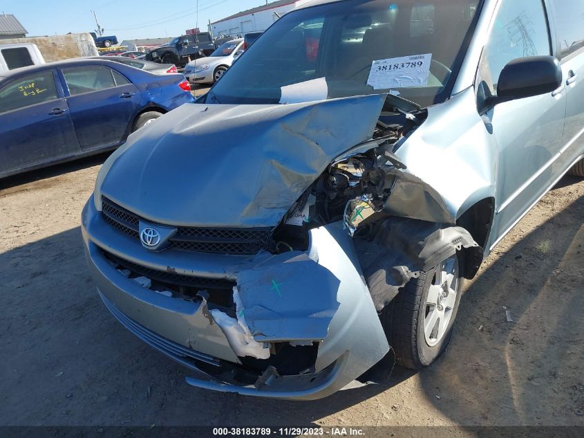 5TDZA23C35S376914 2005 Toyota Sienna Le