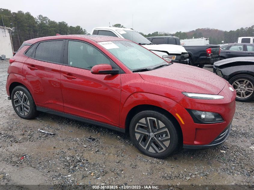 2023 Hyundai Kona Electric Sel VIN: KM8K33AG2PU191609 Lot: 38183825