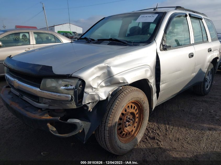 1GNDT13S452285493 2005 Chevrolet Trailblazer Ls