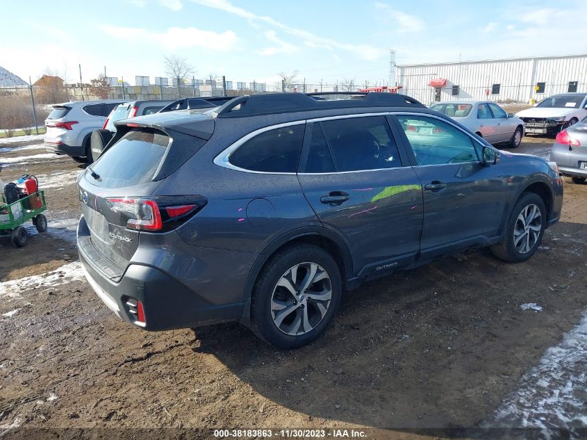 2020 Subaru Outback Limited VIN: 4S4BTANC0L3191555 Lot: 38183863