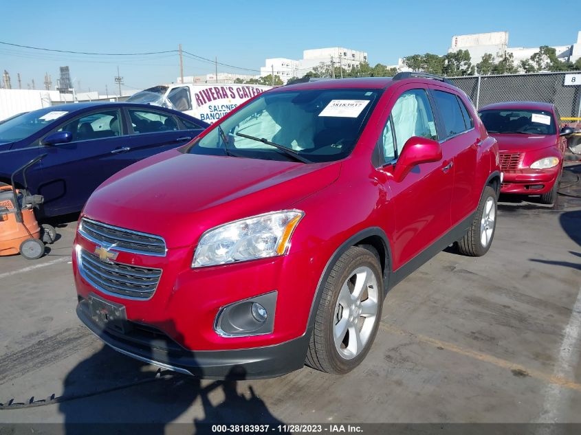 KL7CJTSB9FB192443 2015 Chevrolet Trax Ltz