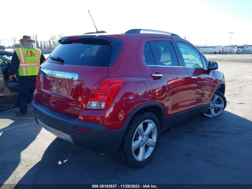 KL7CJTSB9FB192443 2015 Chevrolet Trax Ltz