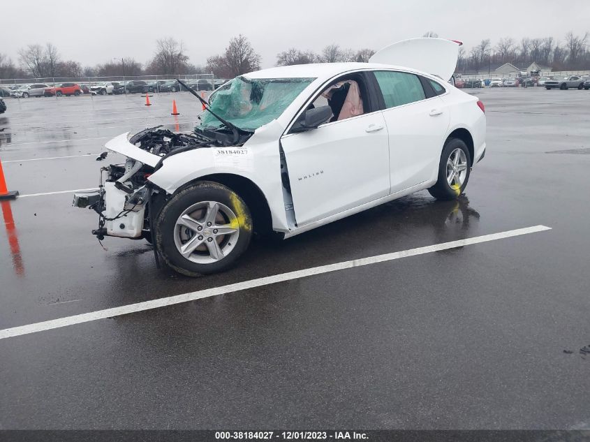 2023 Chevrolet Malibu Fwd Ls VIN: 1G1ZB5ST5PF116171 Lot: 38184027