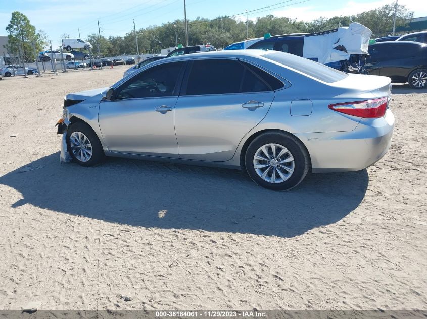 4T1BD1FK6GU198111 2016 Toyota Camry Hybrid Le